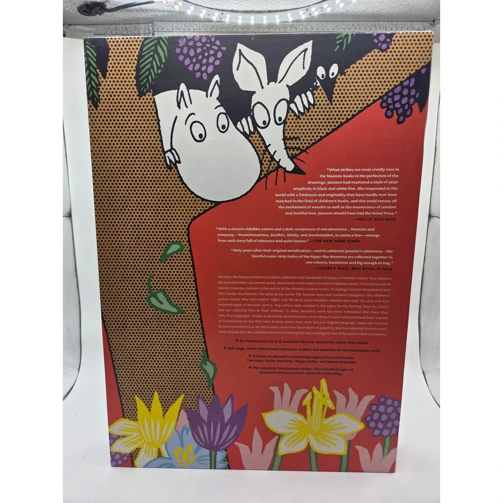 Moomin The Deluxe Anniversary Edition Tove Jansson Hardcover Slipcase D+Q Comic